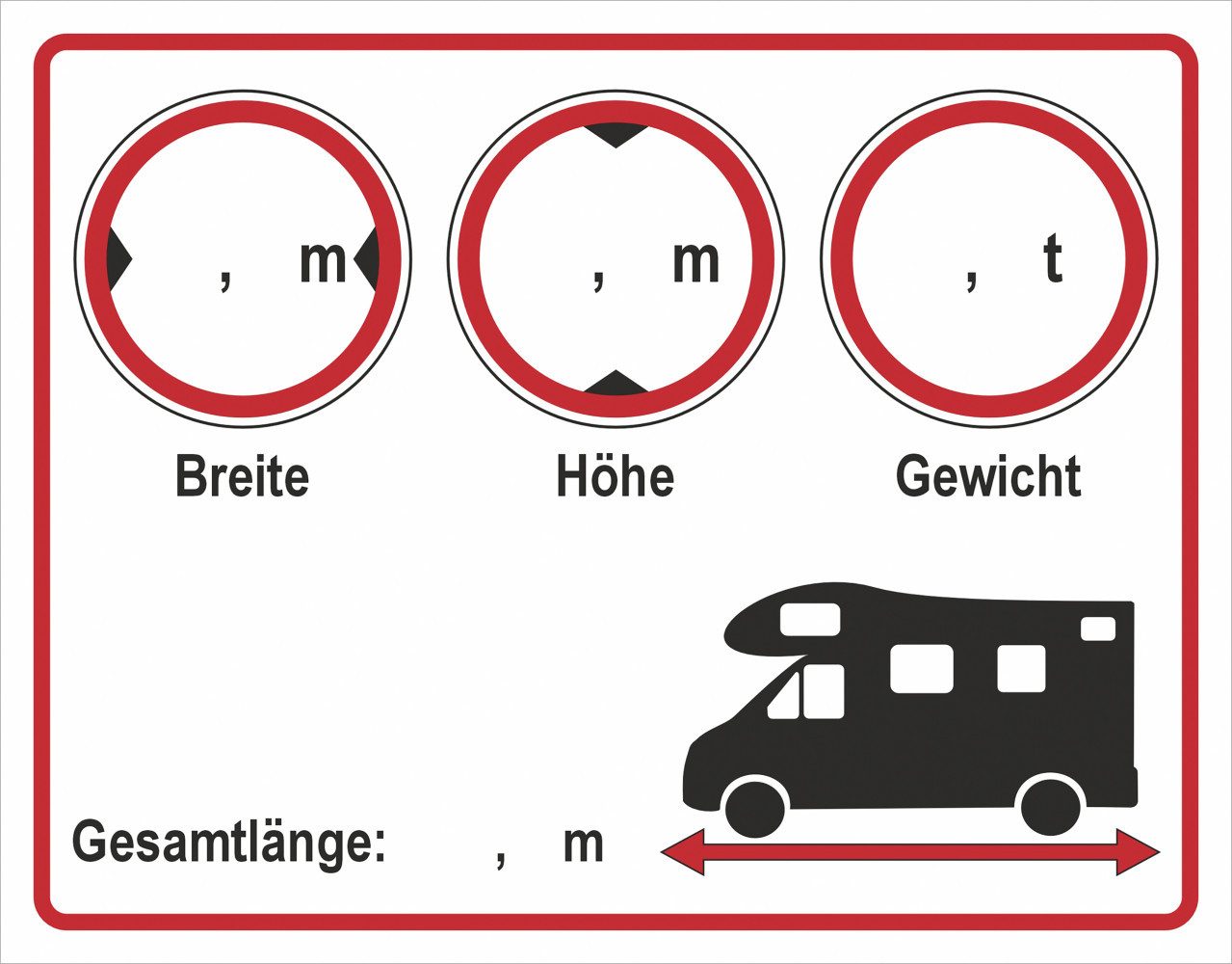 Hermann Schütz Aufkleber Hermann Schütz Aufkleber Wohnmobil Abmessungen