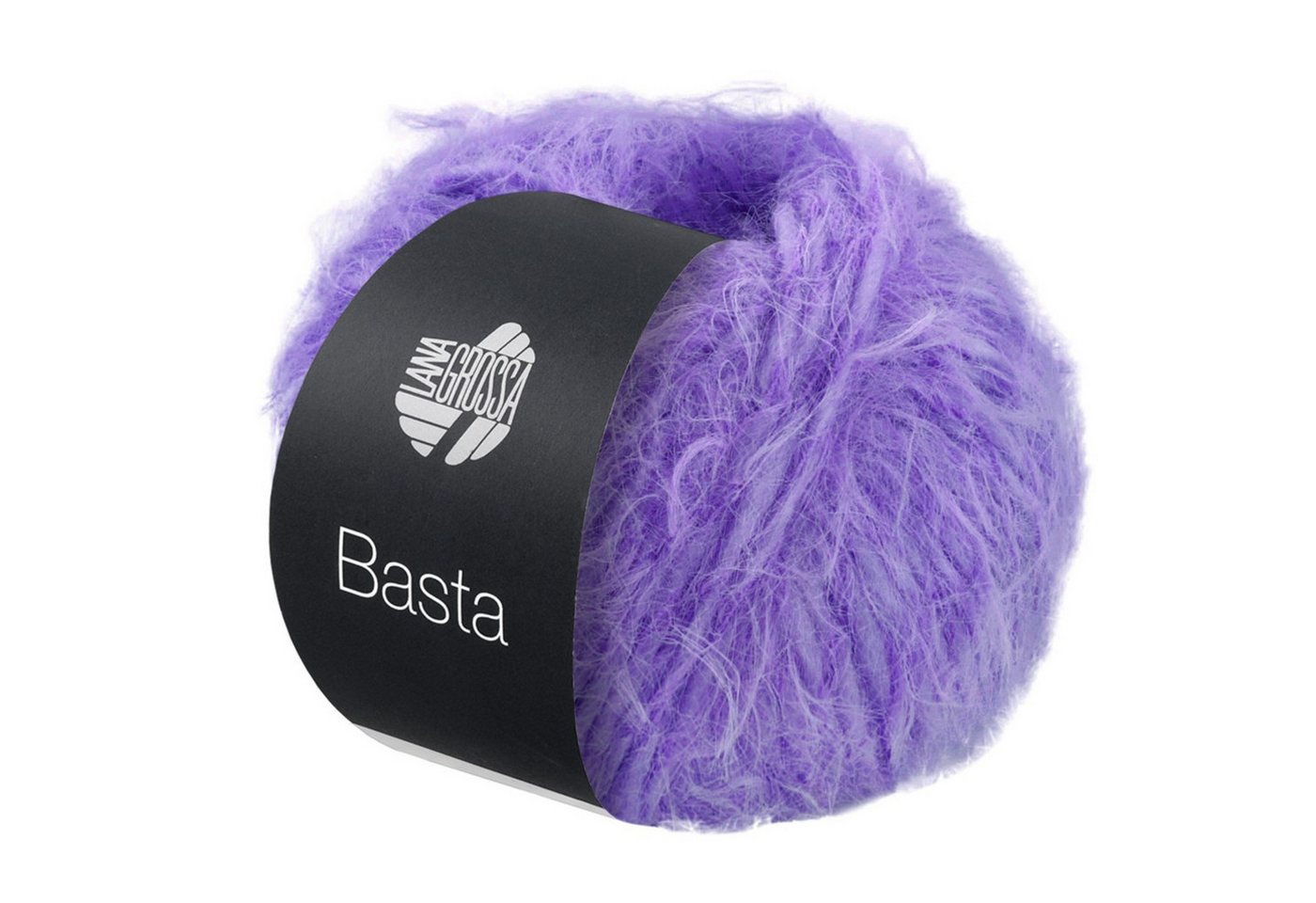 LANA GROSSA BASTA Häkelwolle, 100 m (Garn im Fake Fur Look mit Franseneffekt), 50 g