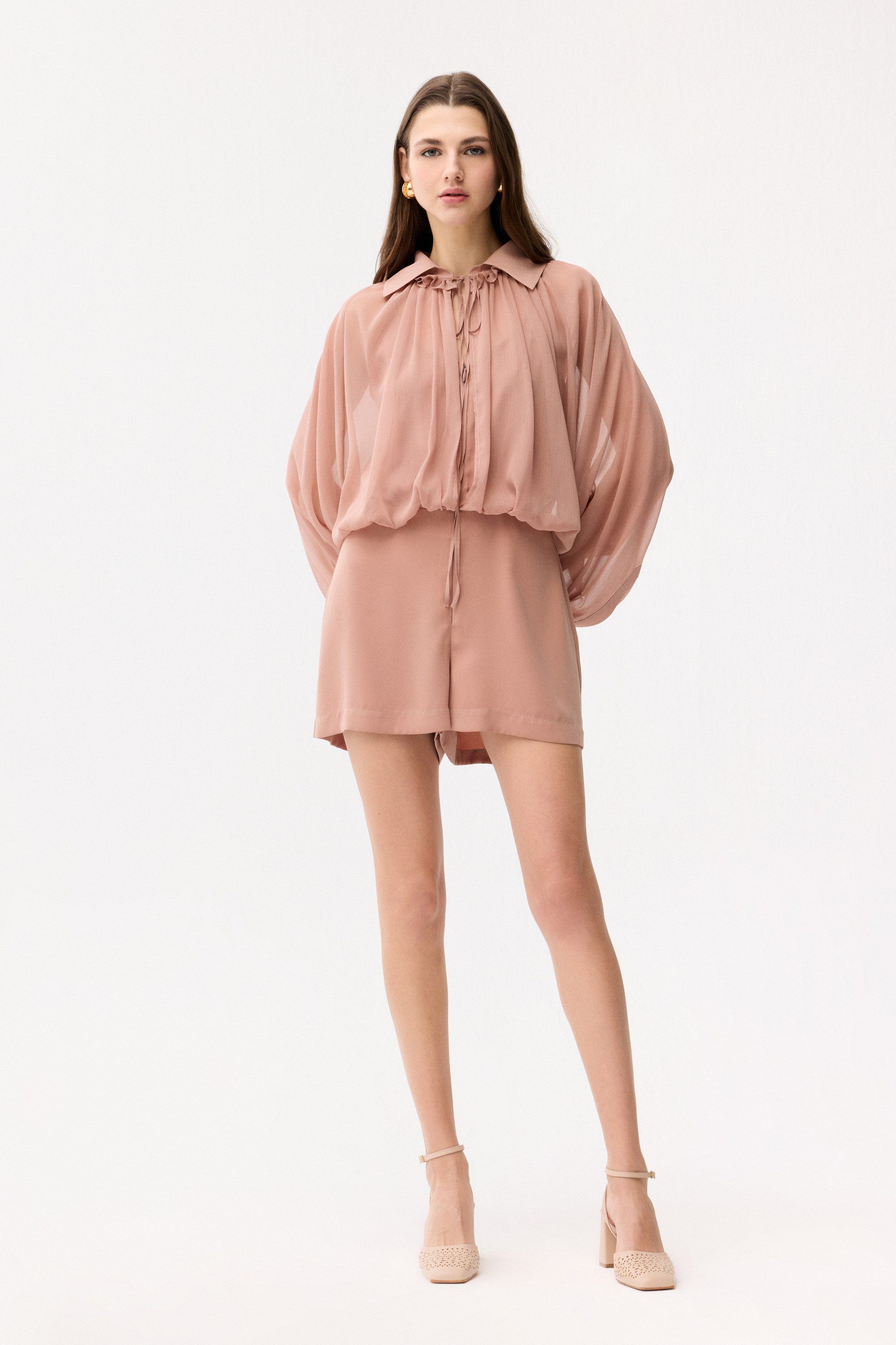 adL Jumpsuit Jumpsuit mit Tunnelzug-Detail