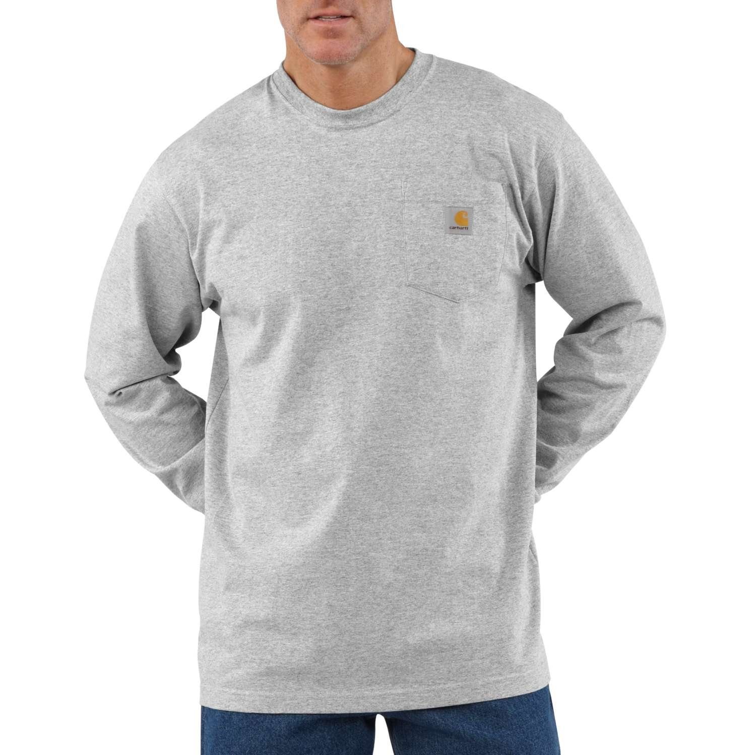 Carhartt Longsleeve K126 WORKWEAR POCKET L/S (1-tlg)