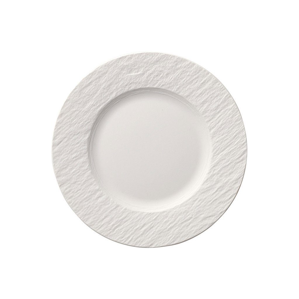 Villeroy & Boch Frühstücksteller Manufacture Rock blanc Frühstücksteller, (1 St)