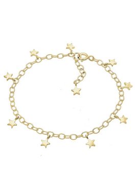Elli Armband Ankerkette Astro Stern Symbol Trend 925er Silber