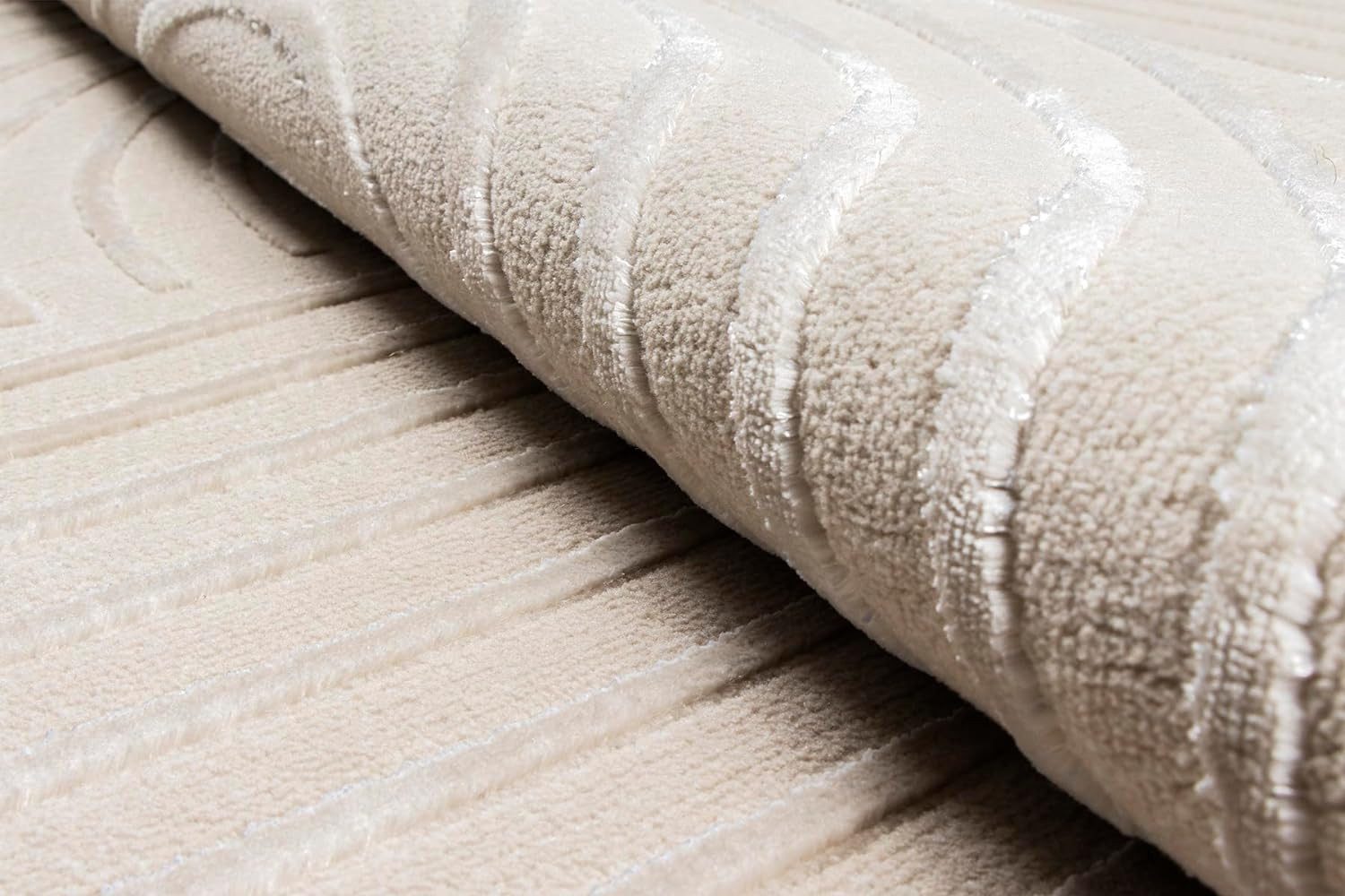 the carpet Teppich Knight, rechteckig, Höhe: 12 mm, moderner Wohnzimmer Teppich elegant glänzender Flor