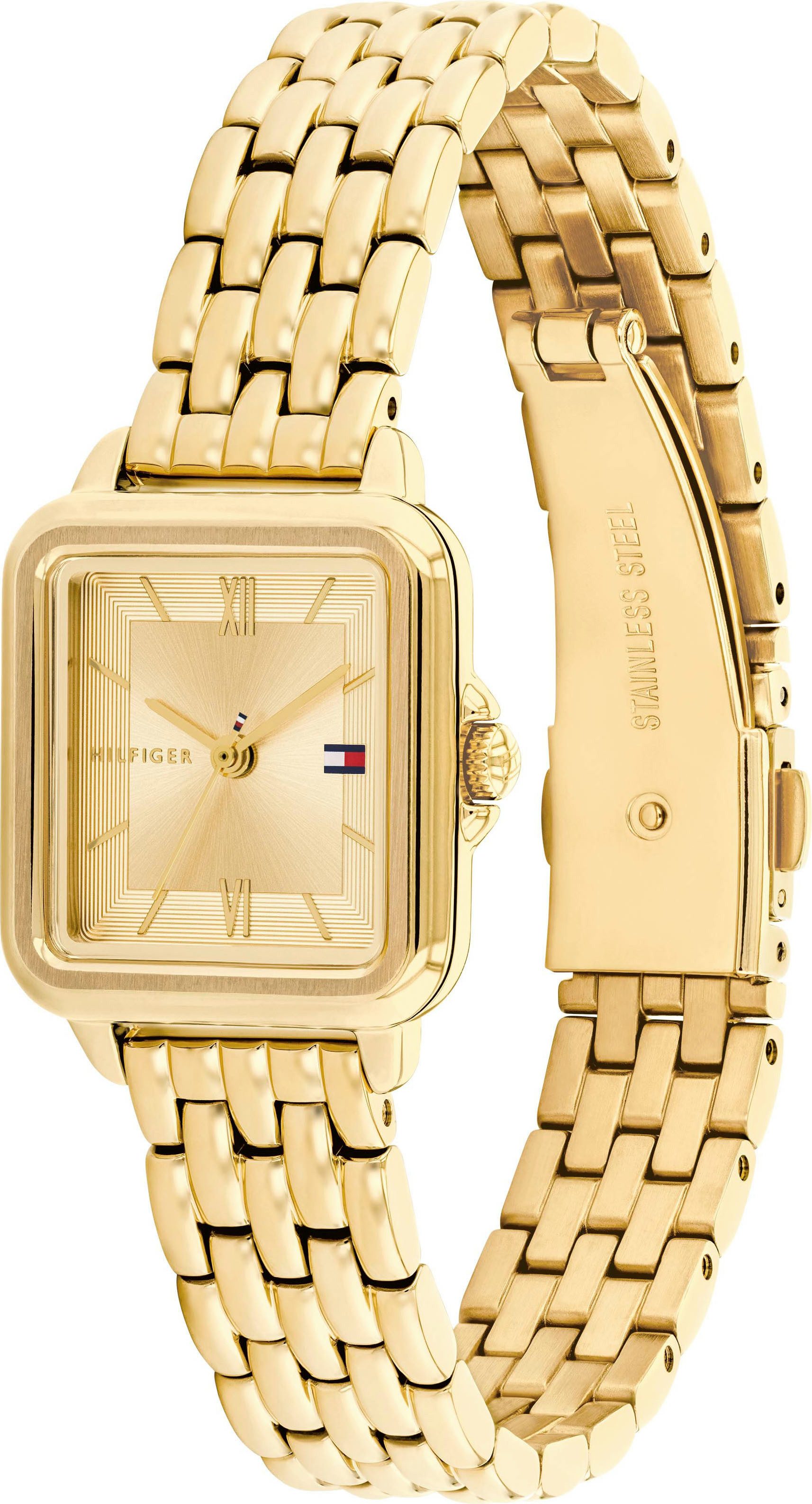 Tommy Hilfiger Quarzuhr MIA 1782832, Armbanduhr, Damenuhr, Edelstahlarmband günstig online kaufen