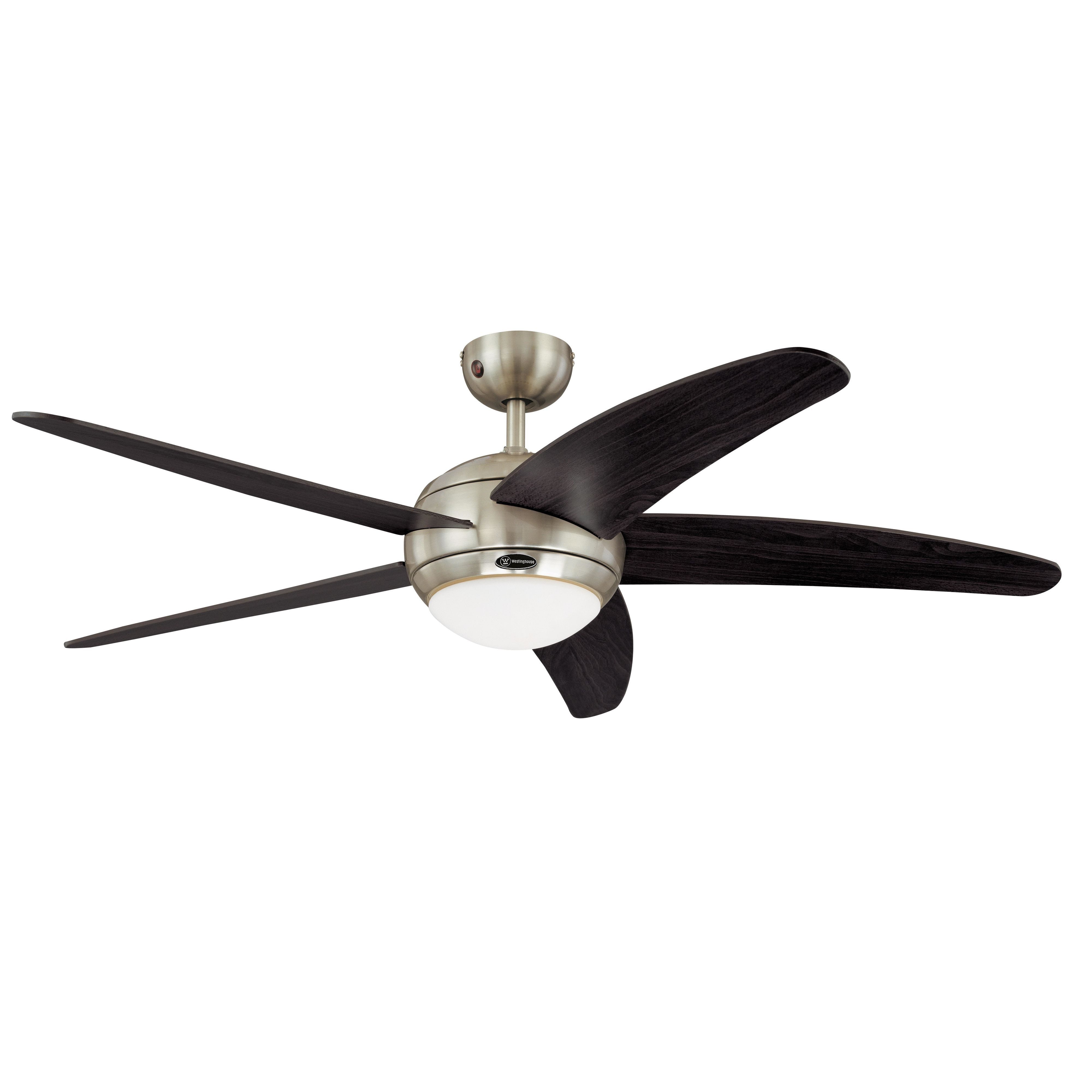 Westinghouse Deckenventilator Deckenventilator Bendan Chrom mit Licht und Fernbedienung