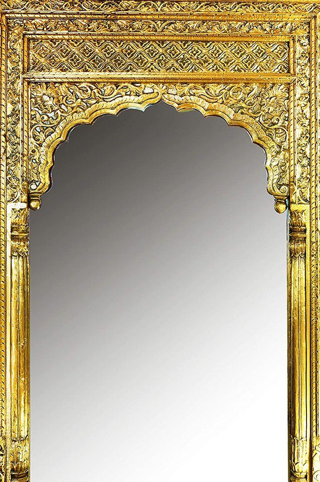 Marrakesch Orient & Mediterran Interior Wandspiegel Orientalischer Spiegel  Taj -3-, Wandspiegel, Kosmetikspiegel, Handarbeit
