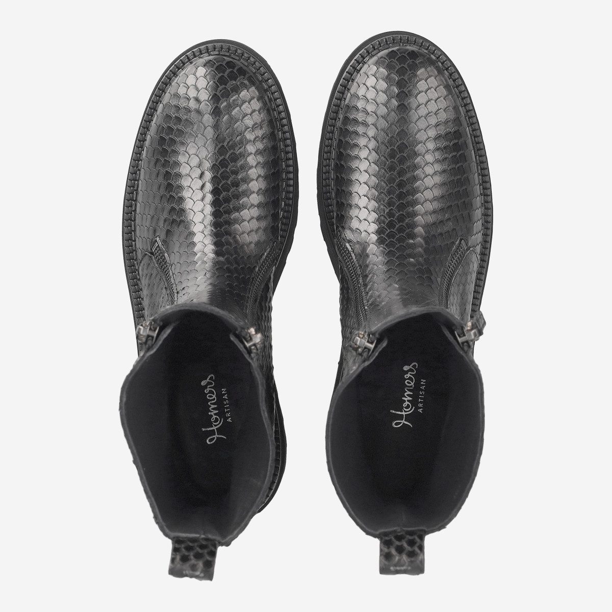 Homers Homers 21920 SIENA, Stiefeletten, Schwarz, Damen Stiefelette