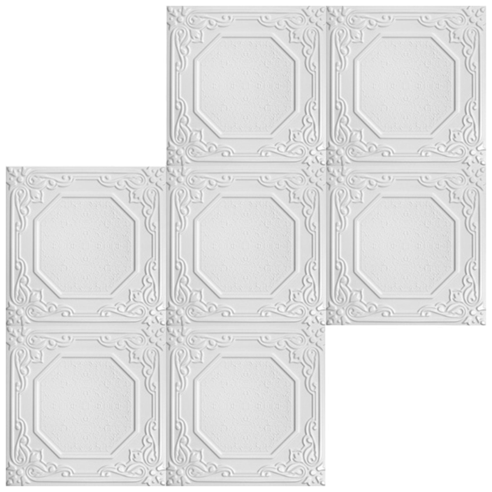 Hexim Wanddekoobjekt NR.68 (Deckenplatten aus Styropor günstig online kaufen
