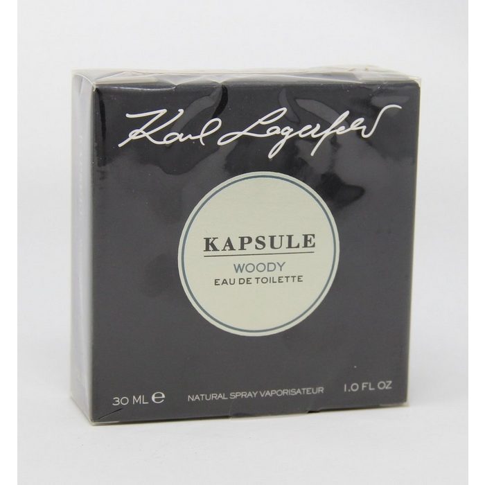 LAGERFELD Eau de Toilette Karl Lagerfeld Kapsule Woody Eau de Toilette 30ml Spray