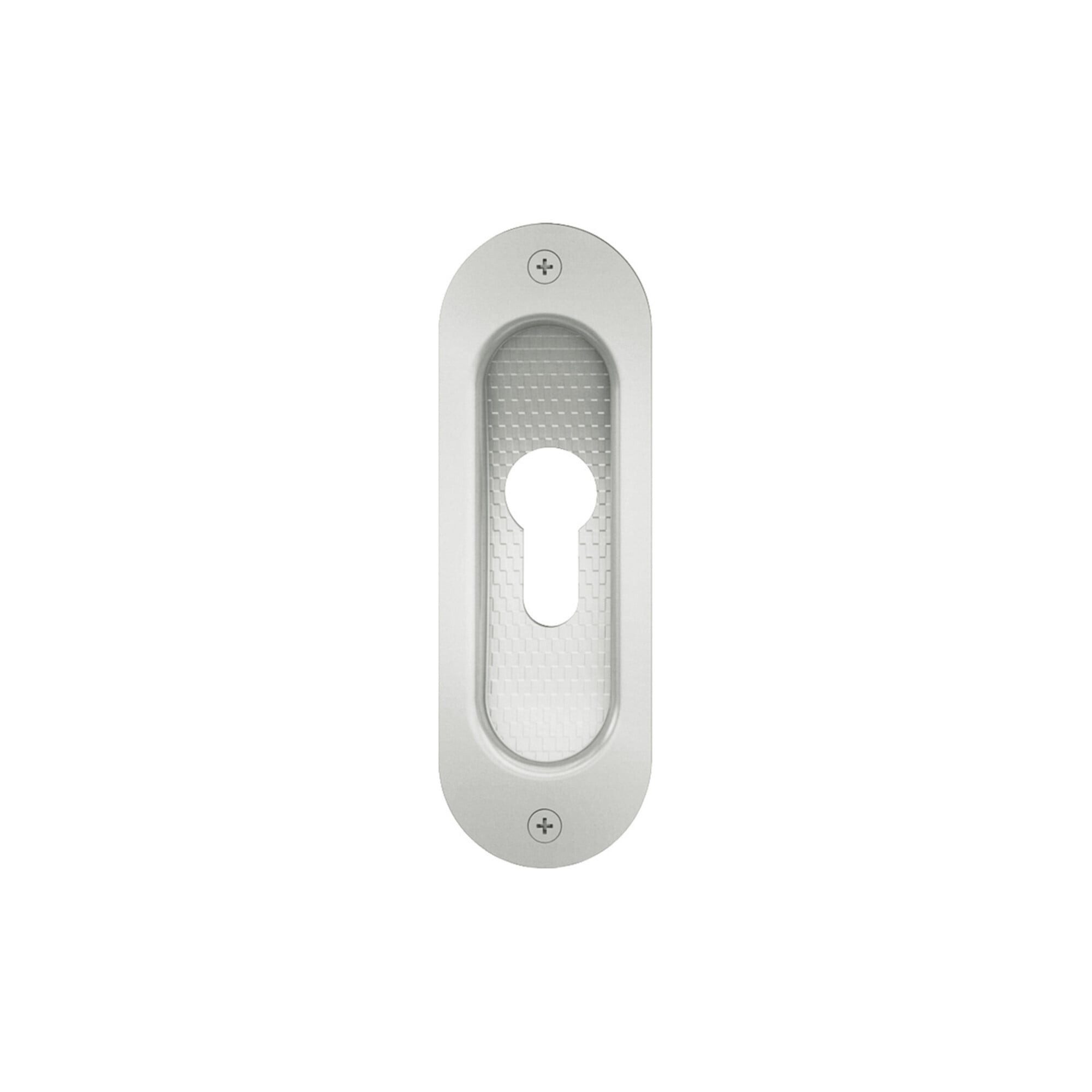 FSB Schiebetürmuschel Schiebetürmuschel 42 4212 PZ L.120mm B.40mm Alu. 0105 ov. EL.-T. 11,5m