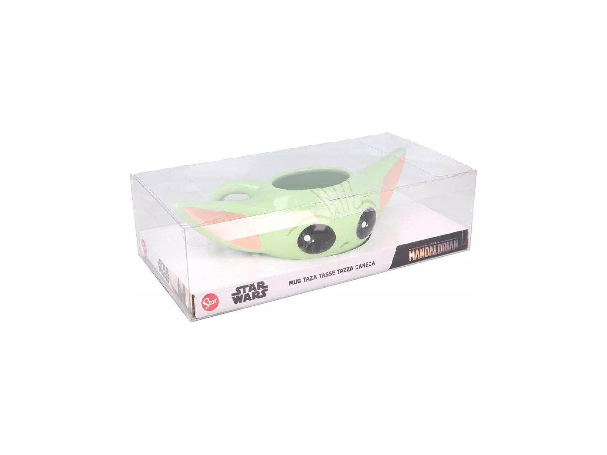Star Wars Tasse The Mandalorian Baby Yoda 3D Tasse, 500 ml, Dolomit