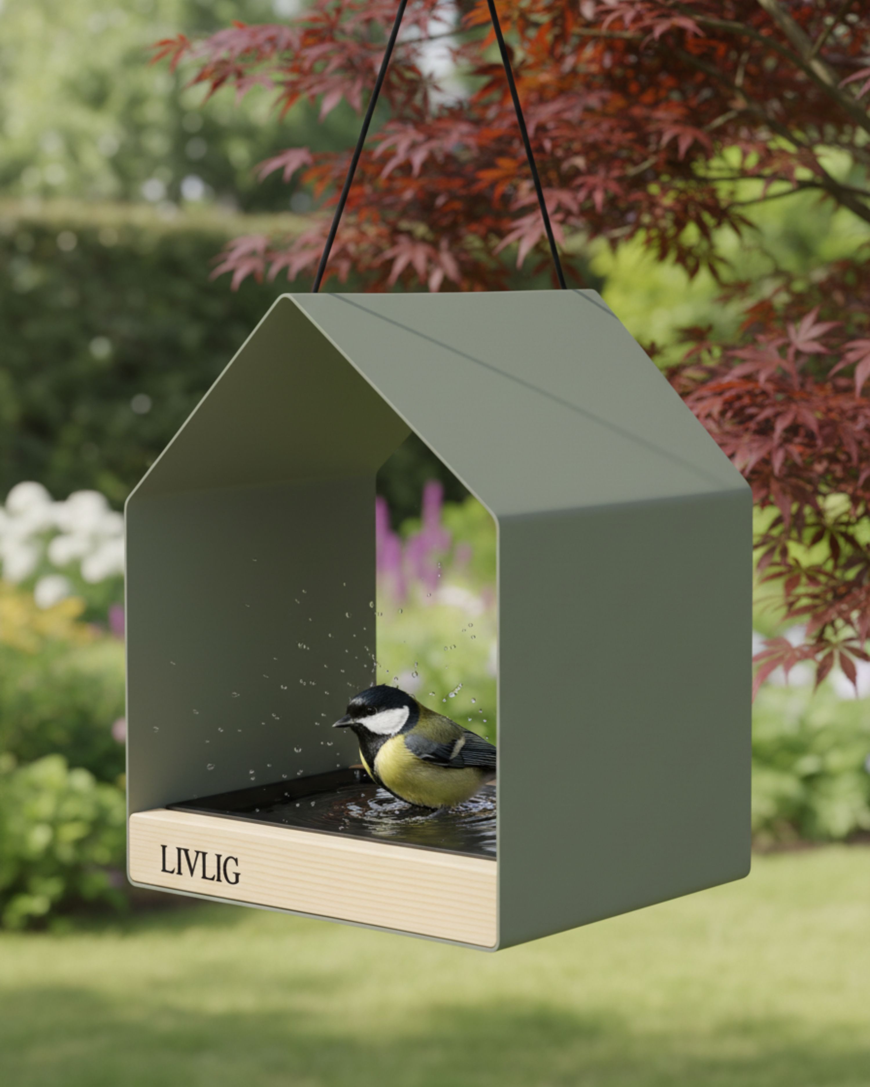 LIVLIG Vogelhaus aus Metall für Balkon günstig online kaufen