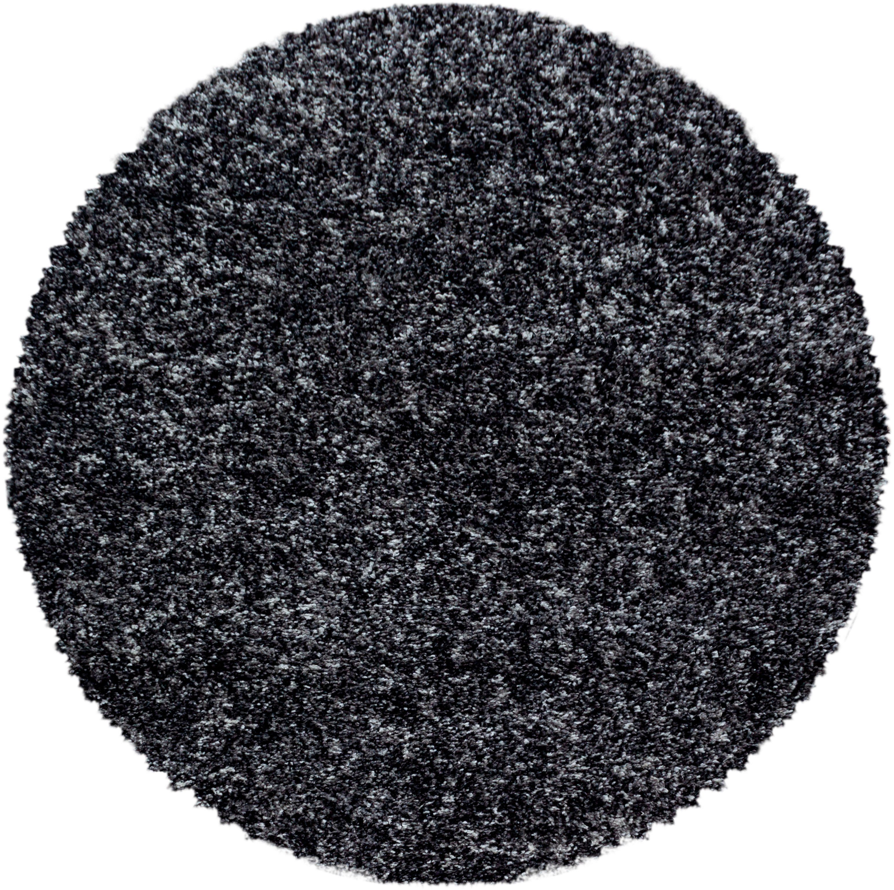 Ayyildiz Teppiche Hochflor-Teppich Enjoy Shaggy,auch als Läufer und in Rund, rund, Höhe: 50 mm, Shaggy, Langflor, meliert, Wohnzimmer, Schlafzimmer