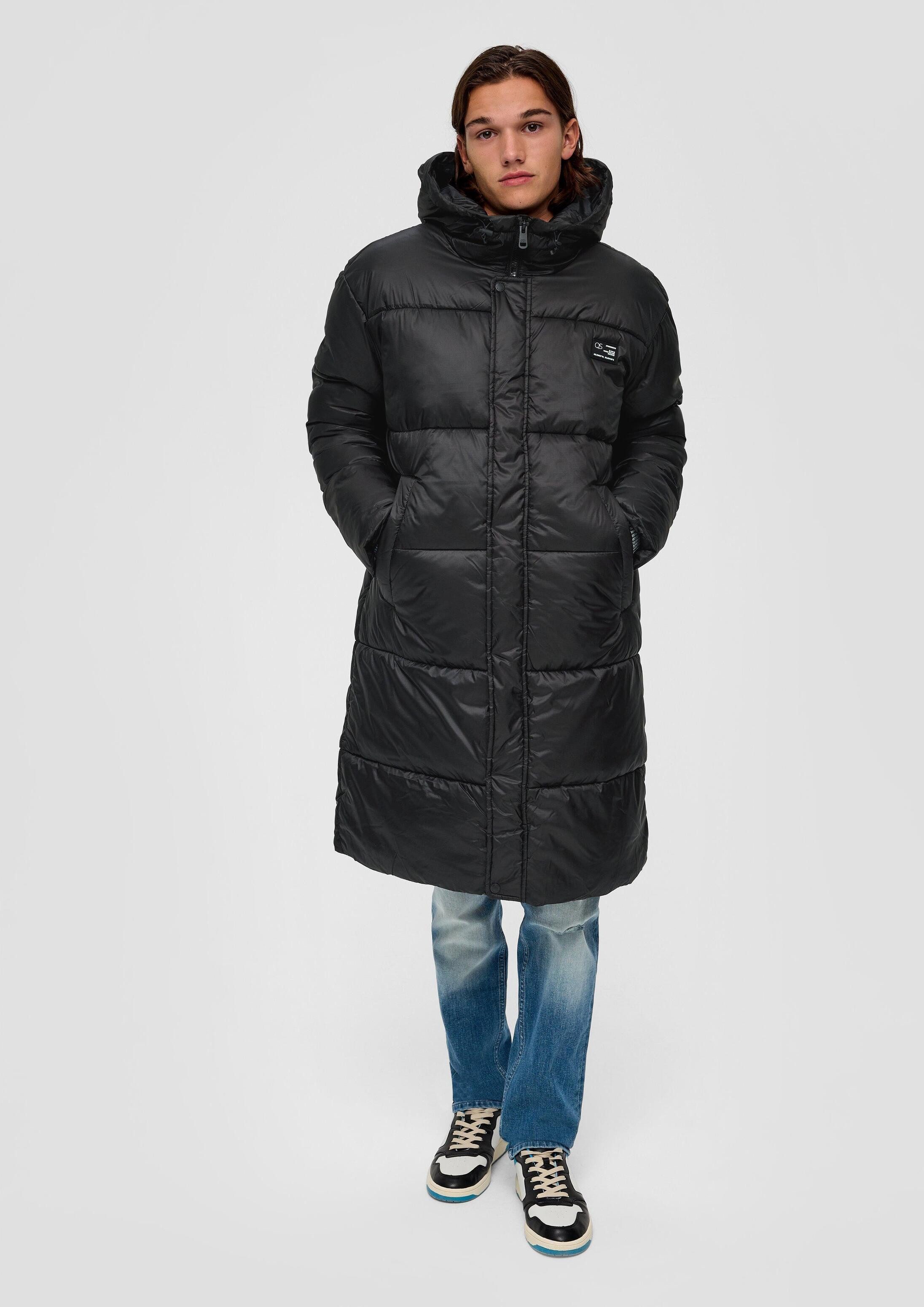 QS Wintermantel Outdoor-Mantel Wärmender Puffer Mantel im Loose Fit