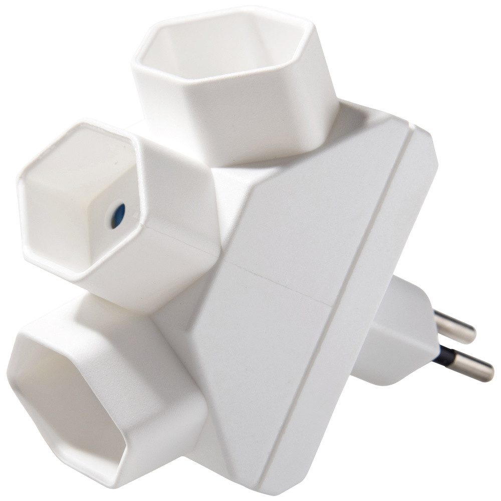 Kaiser 591/sw Abzweigadapter 1er Set Reiseadapter