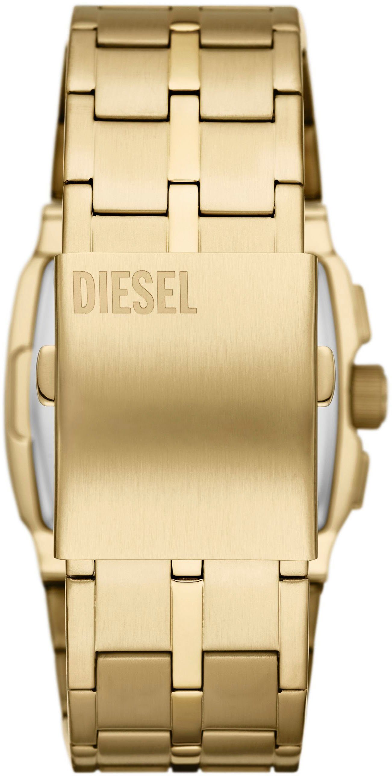 Diesel Chronograph CLIFFHANGER DZ4639, Quarzuhr, Armbanduhr, Herrenuhr, Datum,Stoppfunktion, Edelstahlarmband