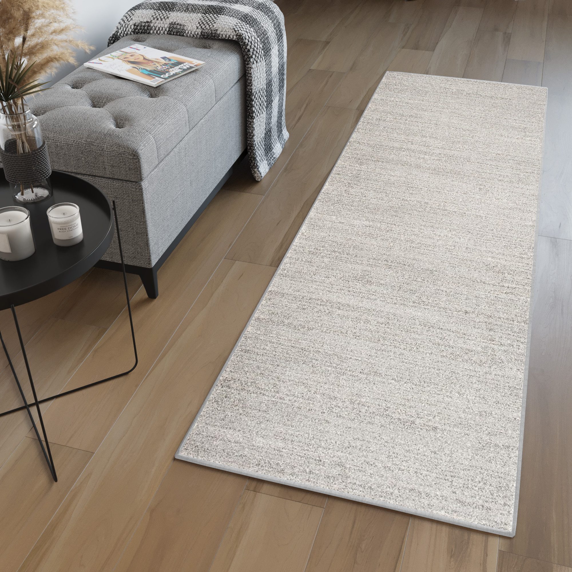 Läufer SARI, Tapiso, rechteckig, Höhe: 12 mm, Flur Kurzflor Modern Meliert Design Wohnzimmer Schlafzimmer Küche