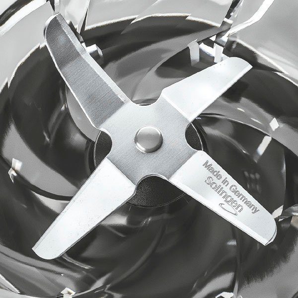 BOSCH Standmixer VitaPower Serie 4 MMB6141B, 1,5 Liter Behälter, 30.000 U/Min, schwarz, 1200 W, Behälter aus Tritan, 4 Edelst.Klingen, Kabelstaufach, Made in Eu – Bild 4 von 5