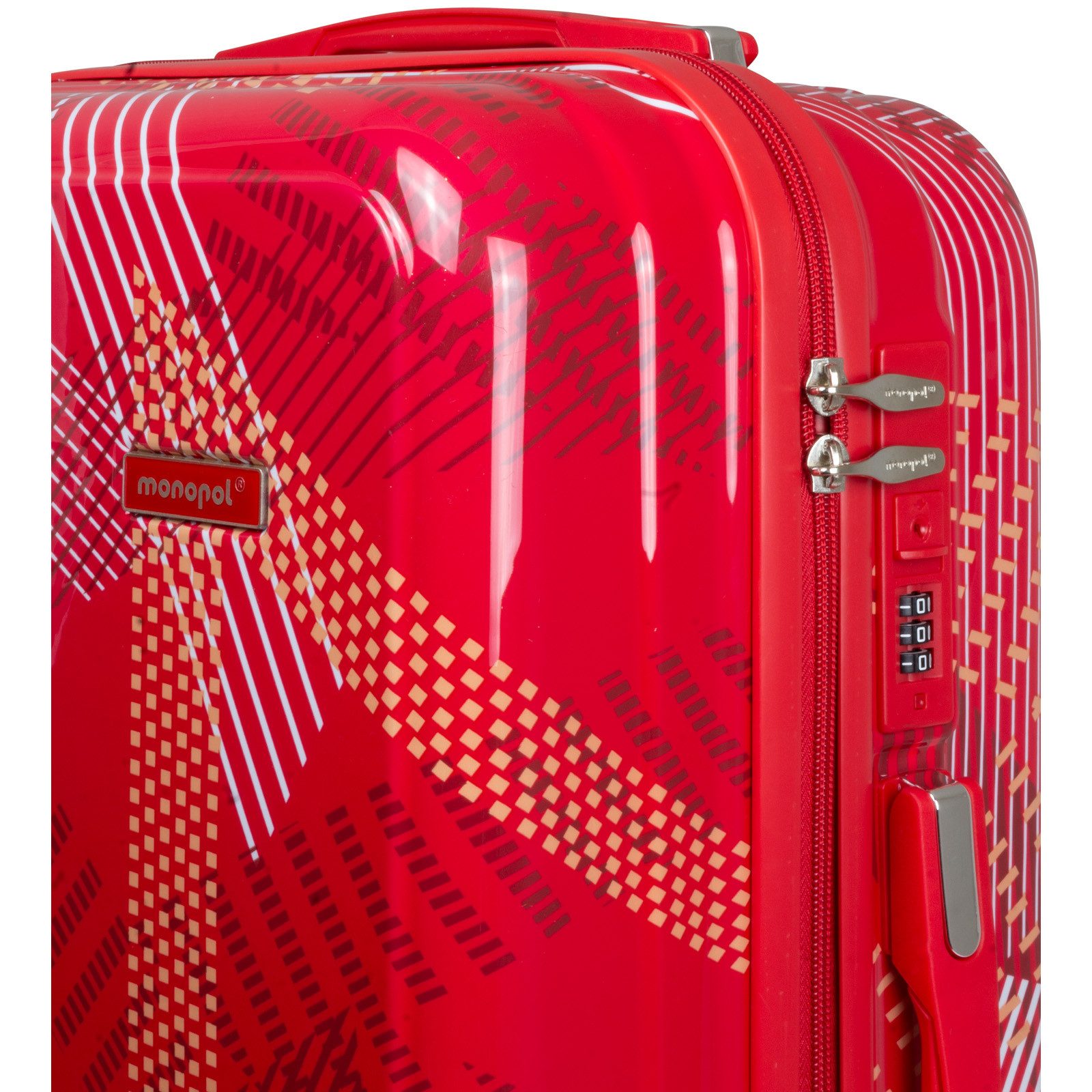 MONOPOL® Hartschalen-Trolley Motivkoffer 'Ravena' S