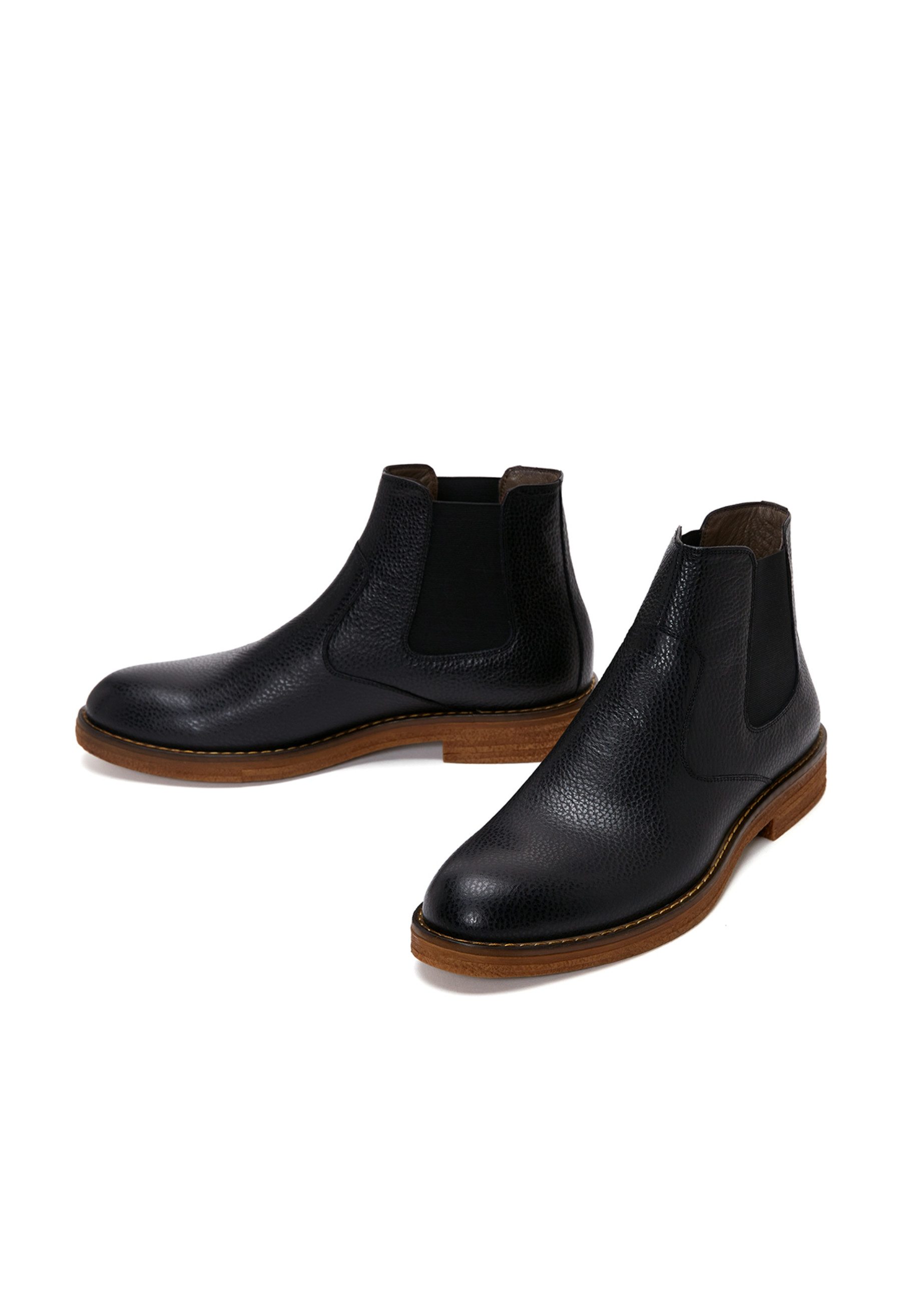 Derimod Chelsea-Stiefel aus Leder Chelseaboots