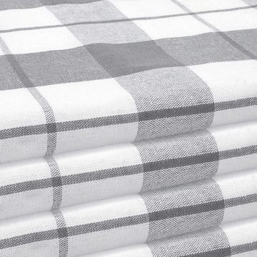 Hometex Premium Textiles Geschirrtuch 4er Set Geschirrtücher Grubentücher, Aus 100% Baumwolle, Extra saugfähig und schnell trocknend, 50 x 70 cm