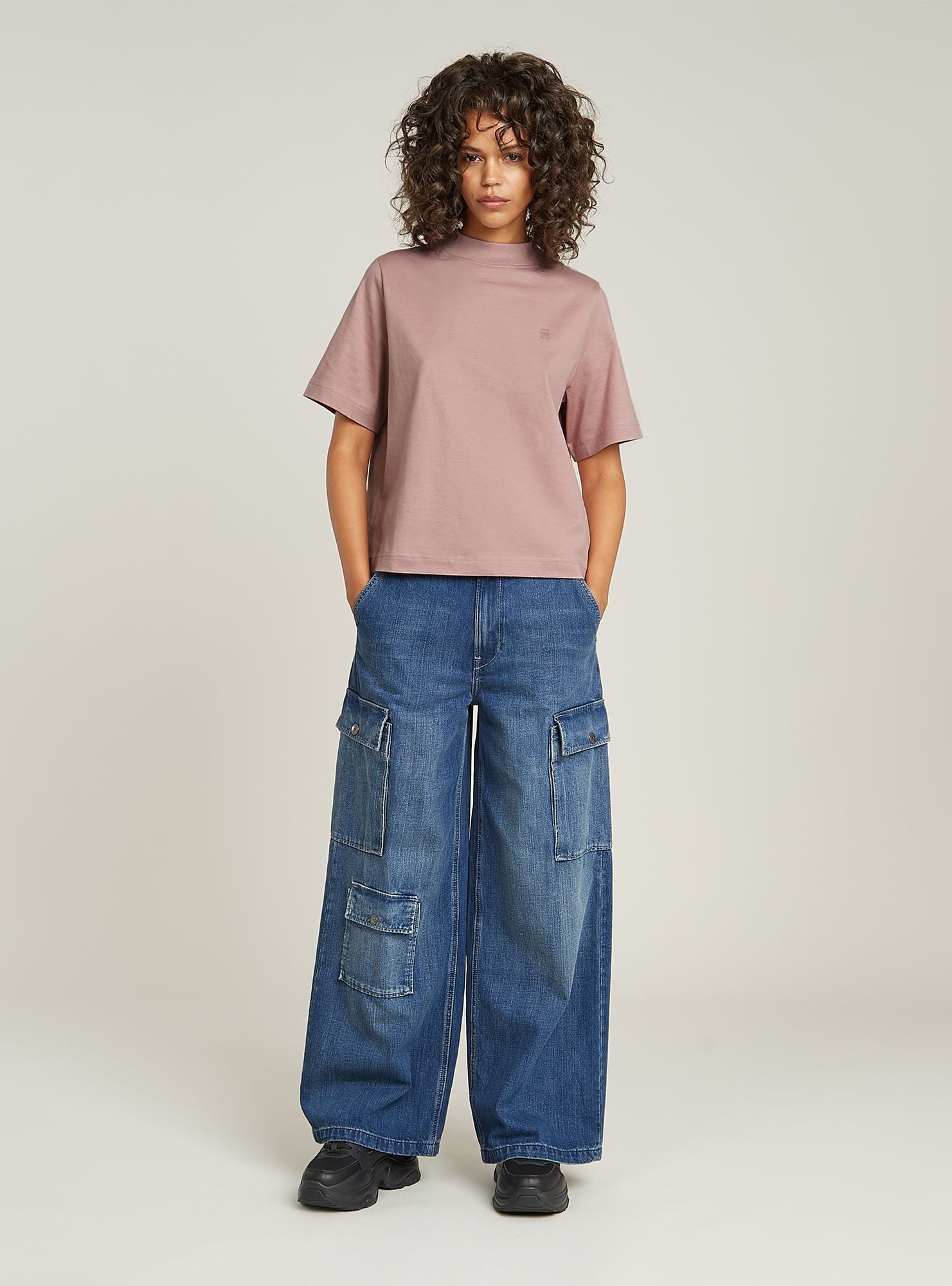 G-STAR 5-Pocket-Jeans Mega Cargohose Denim