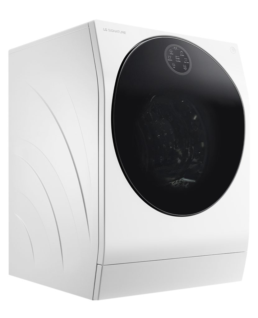 LG Waschtrockner SIGNATURE LSWD099X, 12,00 kg, 7 kg, 1600 U/min, Steam, AquaLock®, TurboWash®, ezDispense®, Dual Inverter, LCD-Display