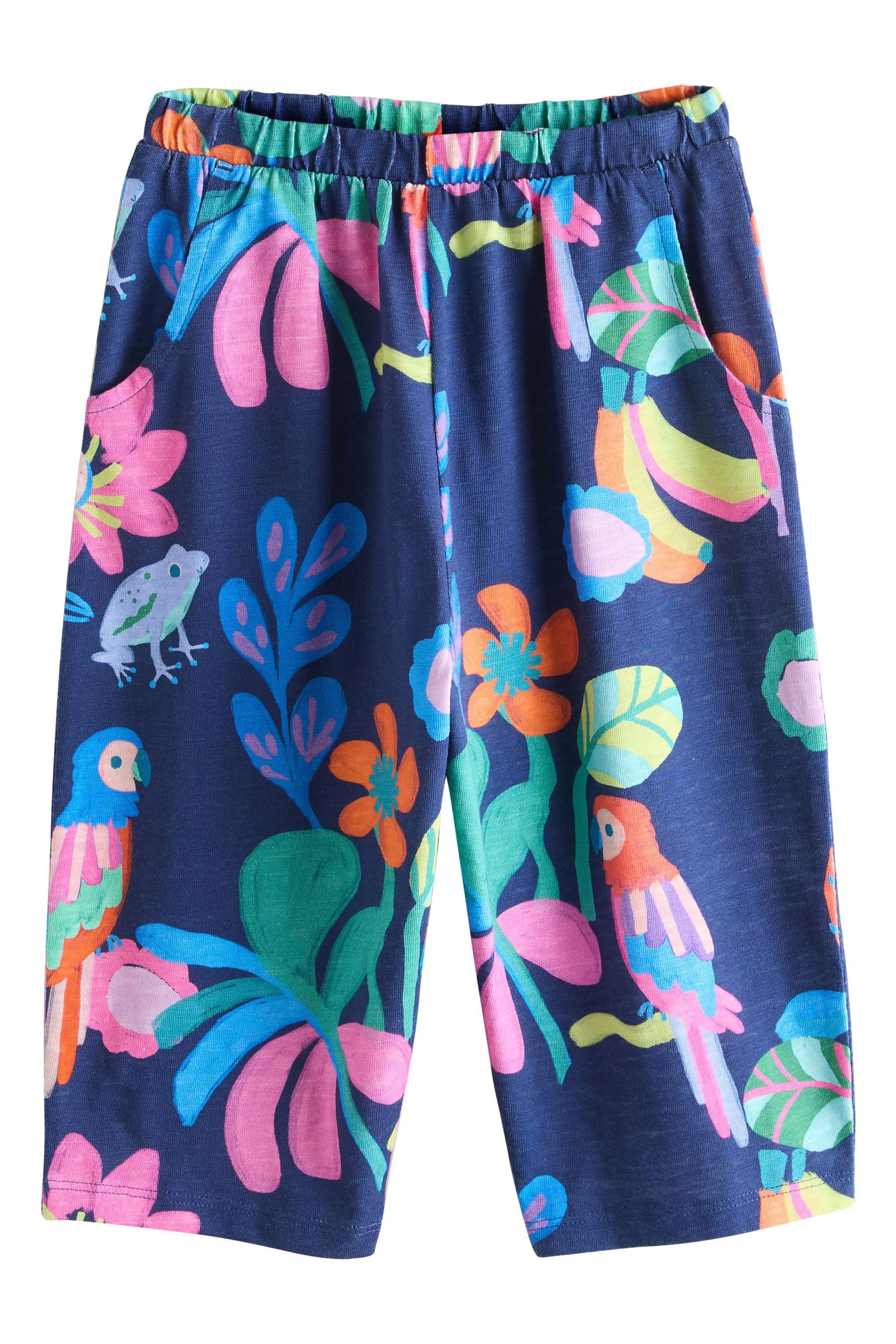 Schlupfhose Hose mit weitem Beinschnitt