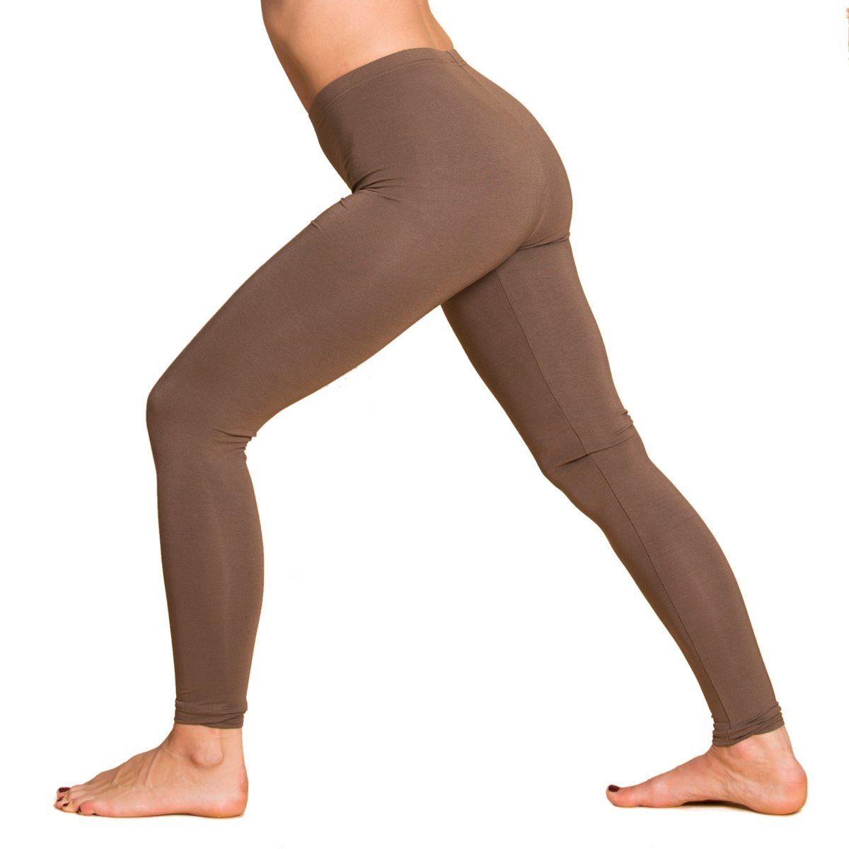 PANASIAM Leggings Einfarbige Leggings aus natürlicher günstig online kaufen