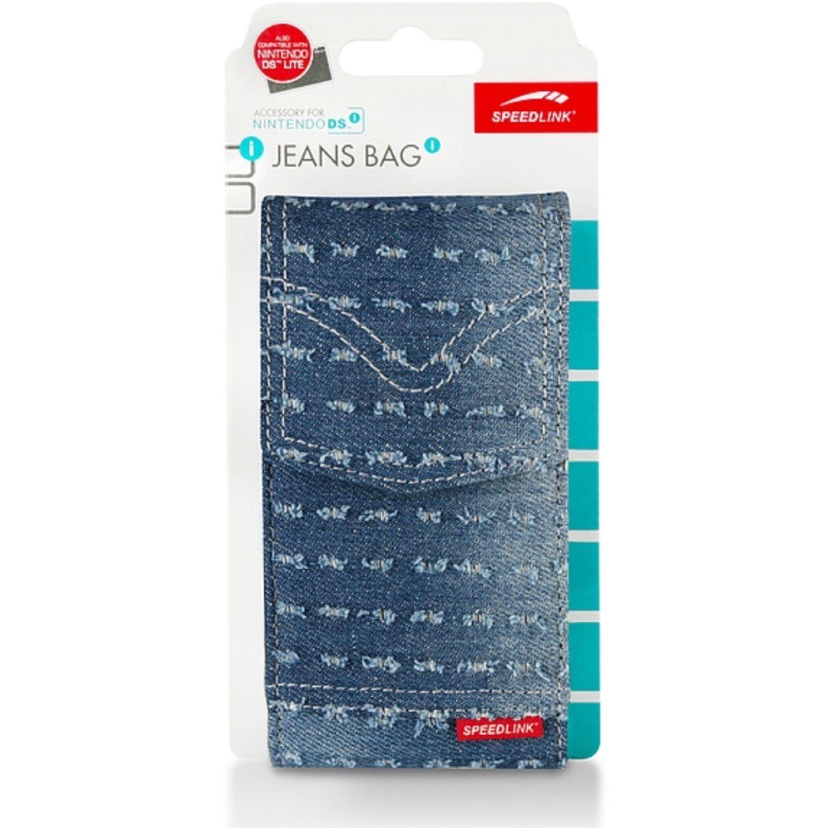 Speedlink Konsolen-Tasche JEANS BAG Tasche Schutz-Hülle Case Etui Stone, Cover Schutz-Hülle passend für Nintendo 3DS DSi DS Lite etc