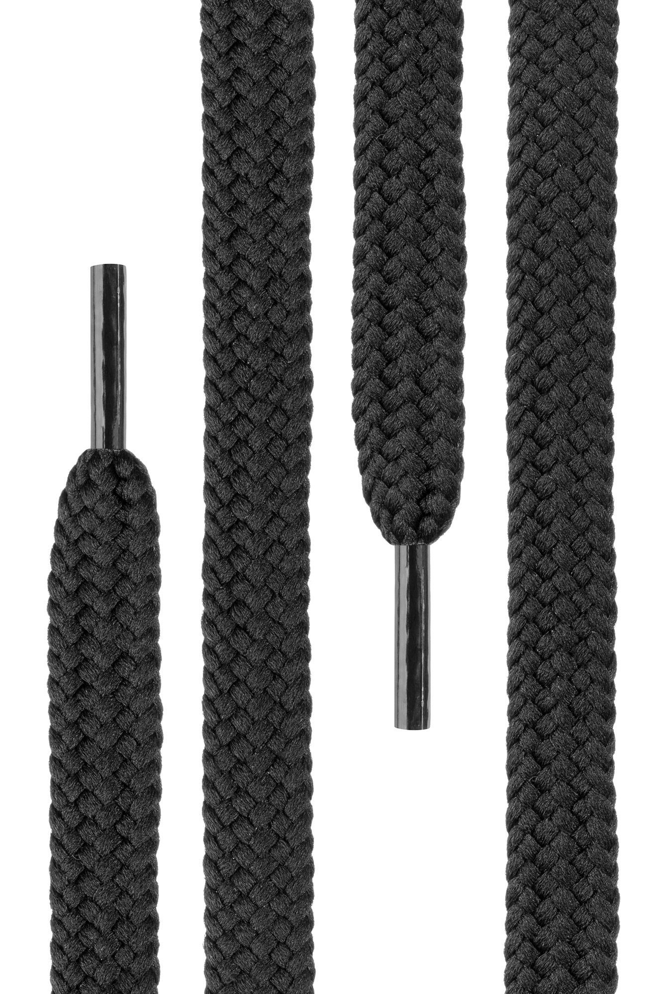 Di Ficchiano Schnürsenkel flache SCHNÜRSENKEL 7mm breit für Sneaker und Sportschuhe - sehr reißf