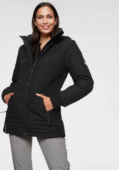 ALPENBLITZ Steppjacke Flockenwirbel moderne Winterjacke mit abnehmbarer Kapuze