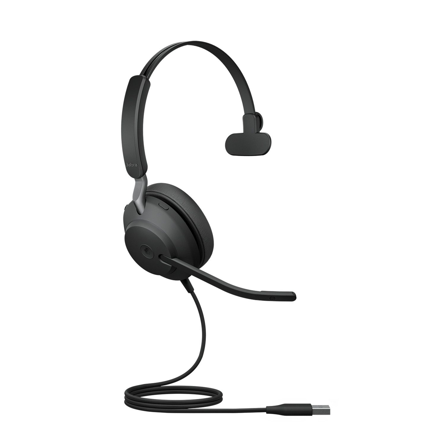 Jabra Evolve2 40 MS Mono - Headset - On-Ear - konvertierbar Headset