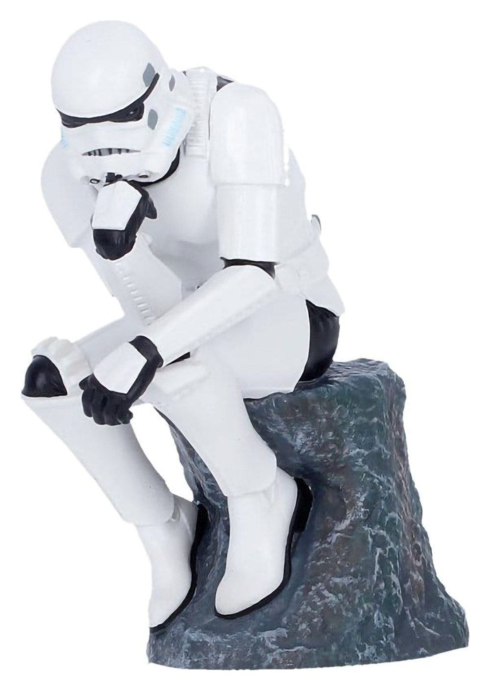 Nemesis Now Dekofigur Original Stormtrooper Figur The Overthinker 12 cm (1 St), Hochwertiger Harzguss und sorgfältige handbemalte Details