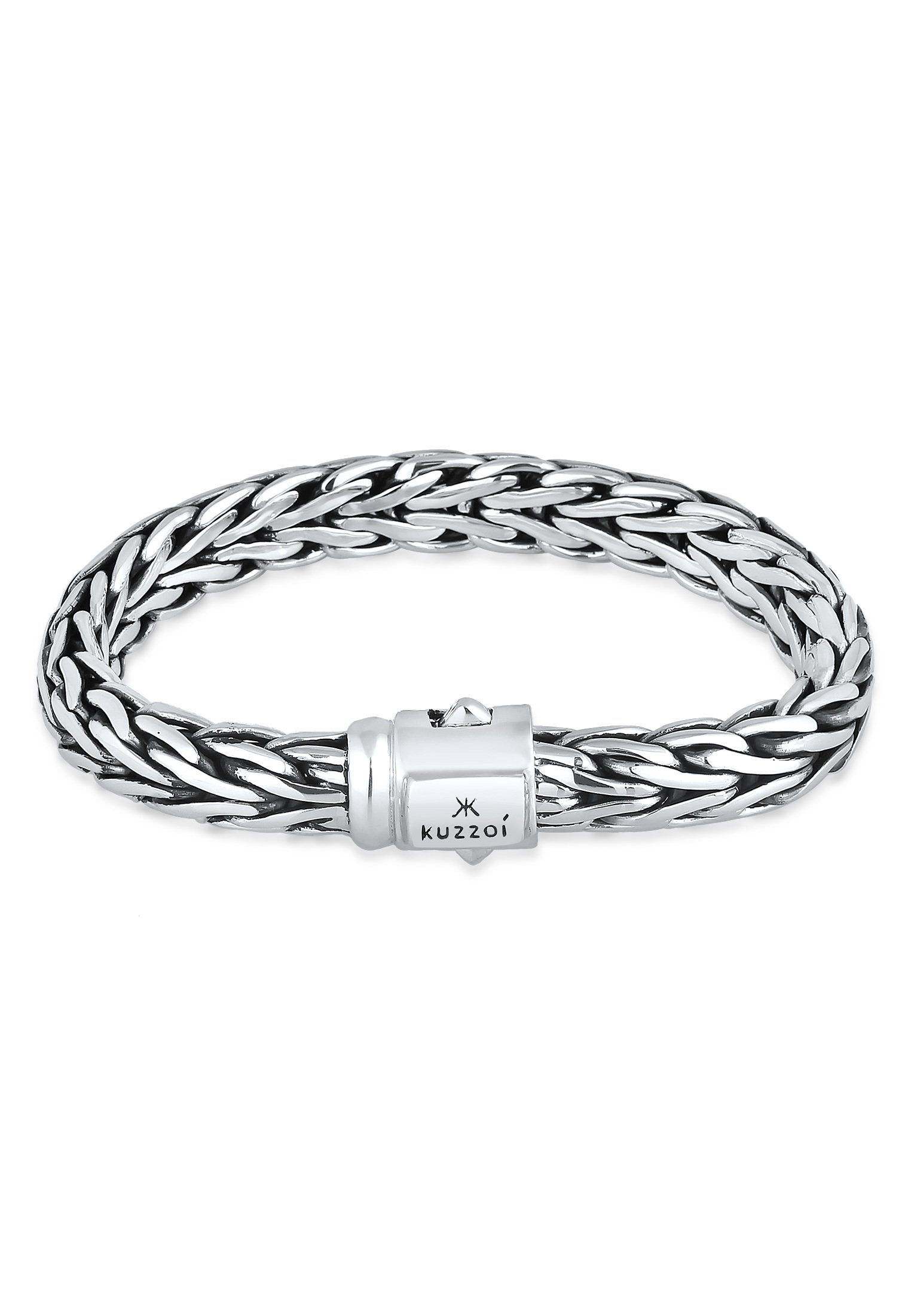 Armband Gliederarmband Zopfmuster Unisex 925er Silber
