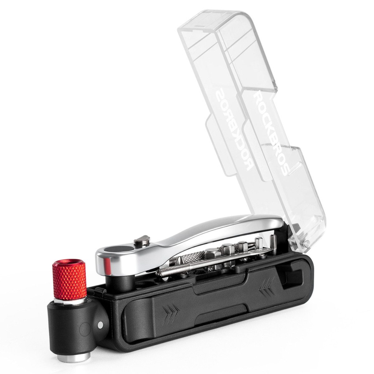ROCKBROS Fahrradwerkzeugset CO2-Multitool-Set, (Multitool Set, Kompaktes Komplettset für unterwegs), Multitool mit CO2 Pumpe für schnelle Pannenhilfe