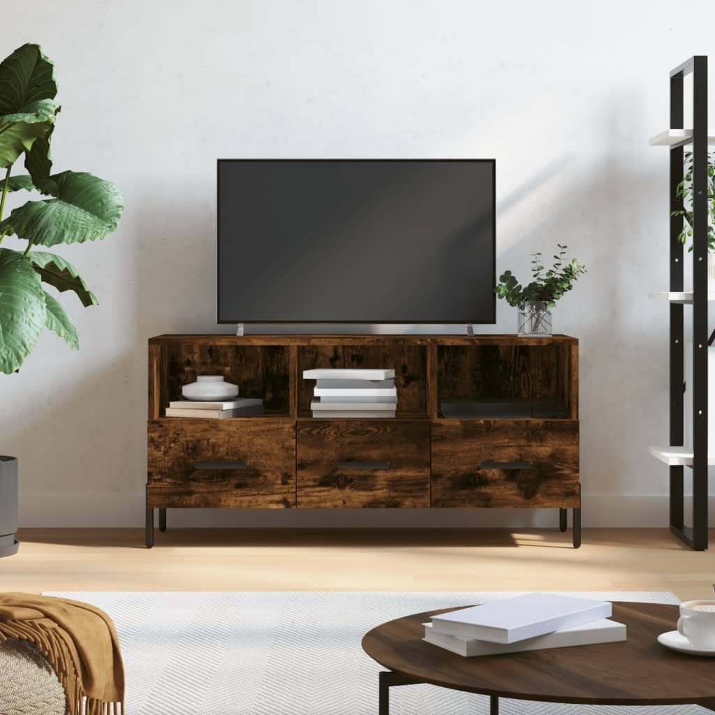 102x36x50 Räuchereiche Holzwerkstoff cm furnicato TV-Schrank