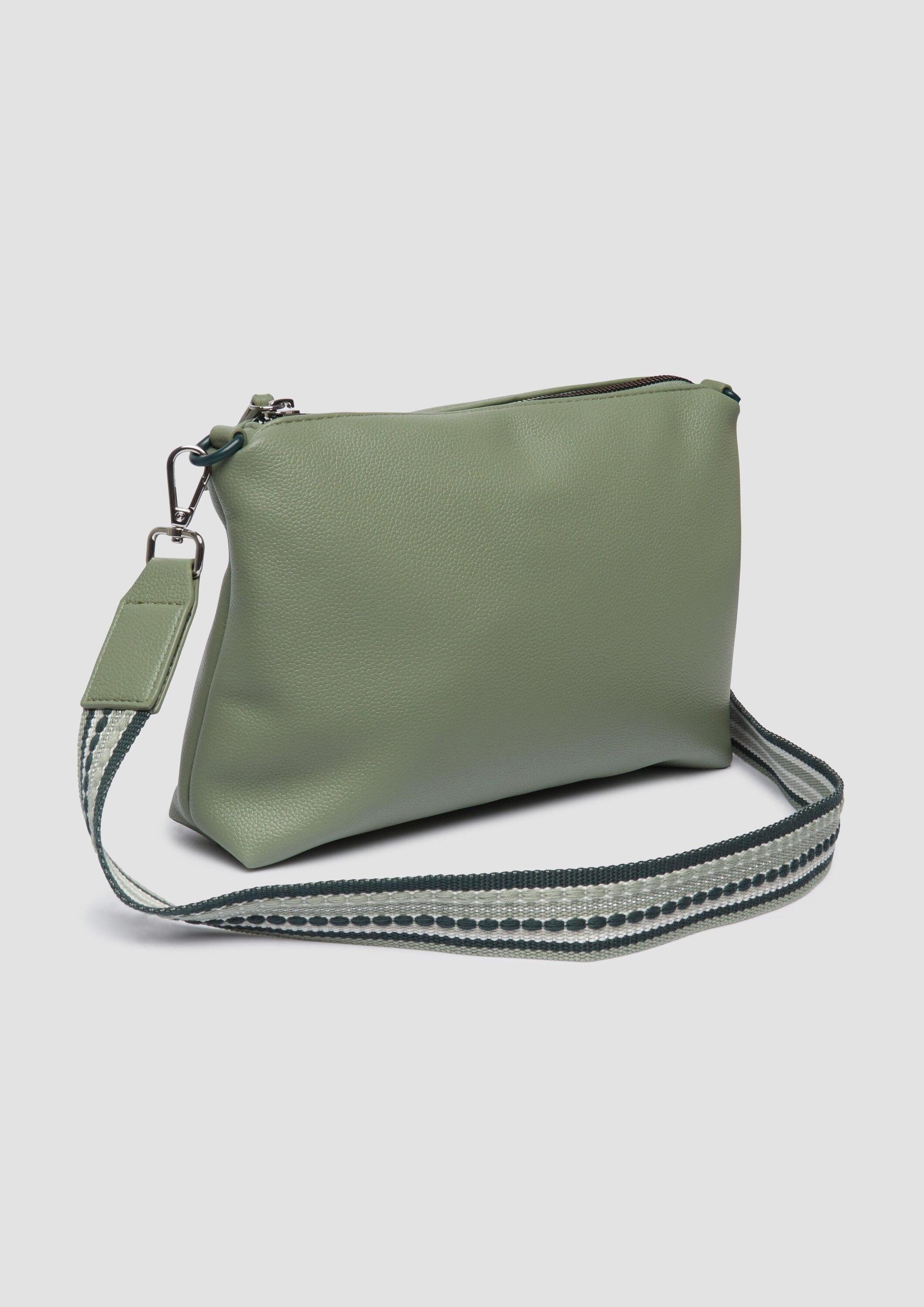s.Oliver Umhängetasche Tasche, City-Bag aus Lederimitat mit abnehmbarem Schultergurt