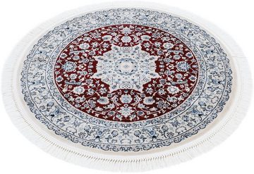 Teppich Nain Diane, carpetfine, rund, Höhe: 8 mm, Kurzflorteppich, Orient Look