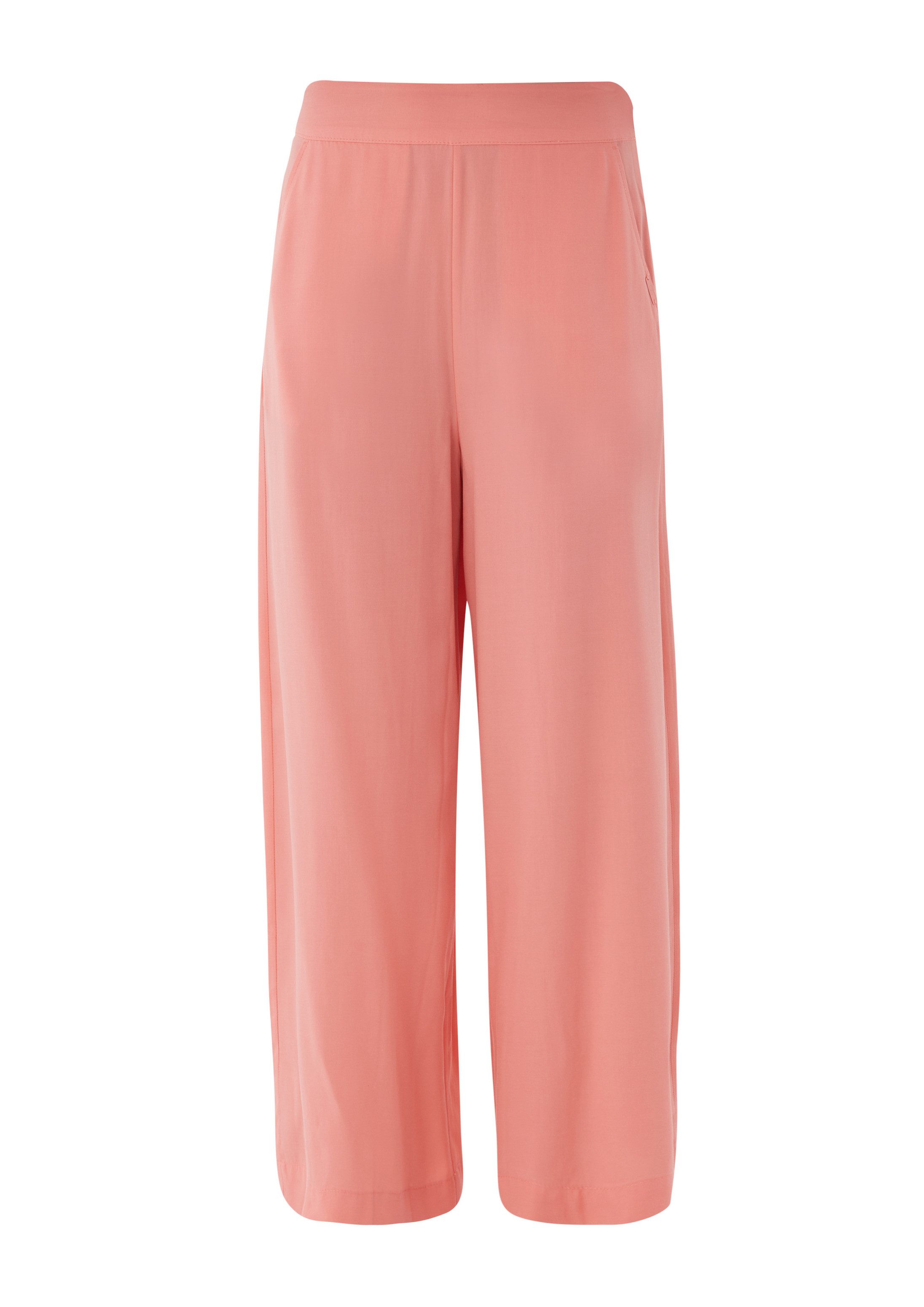 QS Culotte Hose Culotte aus Viskose