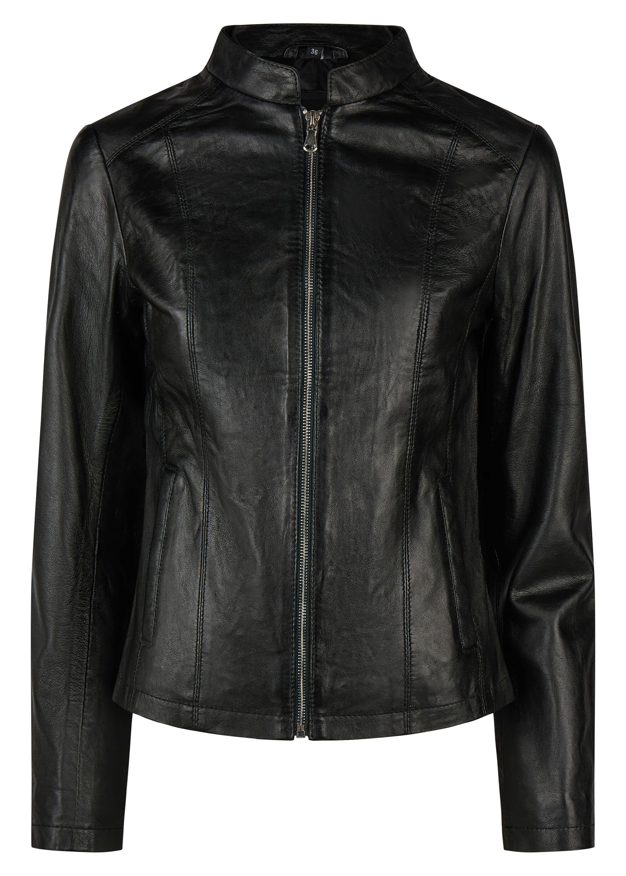 Lederjacke