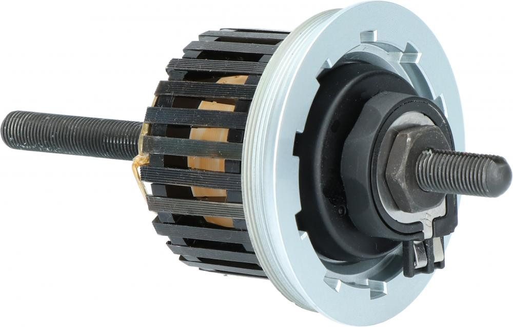 Shimano Hinterradnabe SHIMANO Dynamoeinheit DH-C6000-1R-NT - 140 mm, 6000-1, Silber