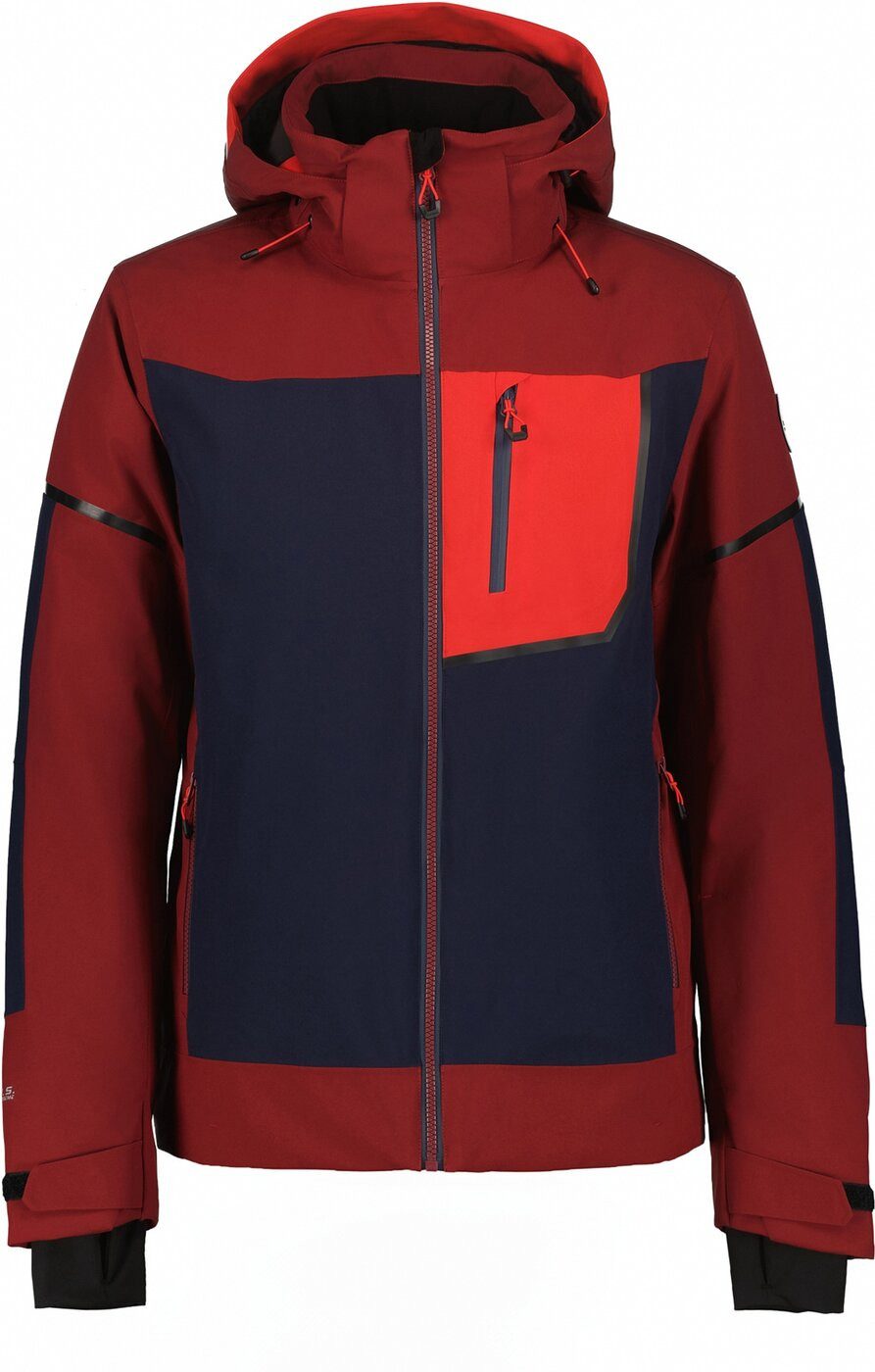 Icepeak Skijacke wattierte Ski Jacke Herren ICEPEAK FRISCO WEIN günstig online kaufen