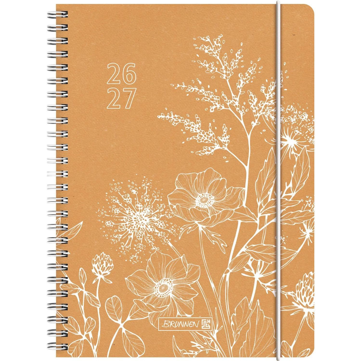 Schülerkalender Schülerkalender 2026/2027 "Meadow", A5, Leder