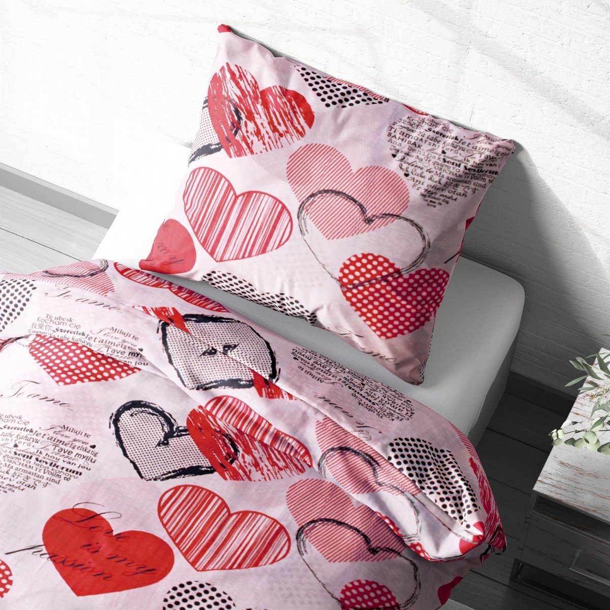 Heubergshop Bettwäsche, Seersucker, 2 teilig, 135x200cm günstig online kaufen