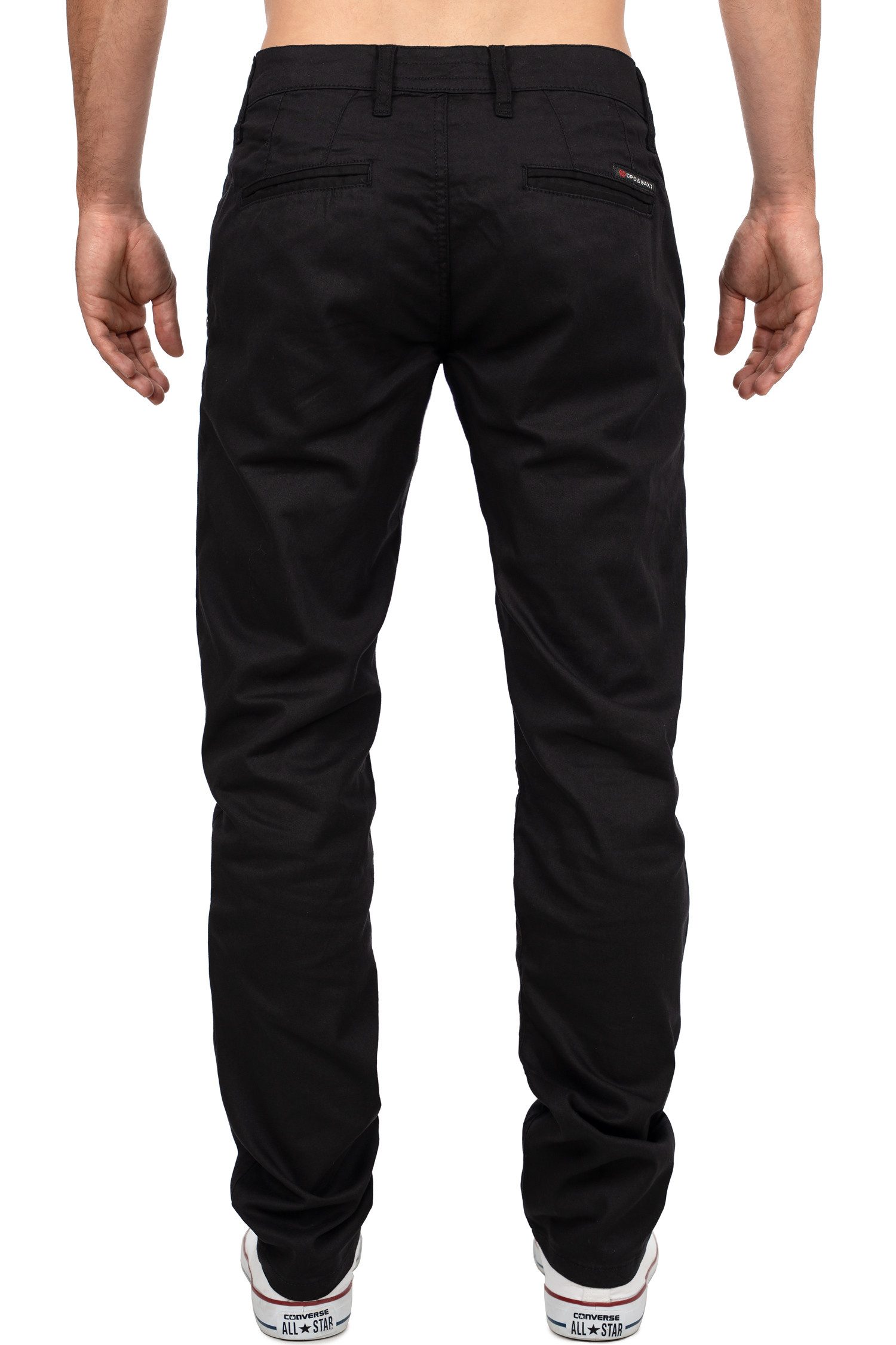 Cipo & Baxx Stoffhose Cipo & Baxx Herren Hose CD842 Label-Applikation günstig online kaufen