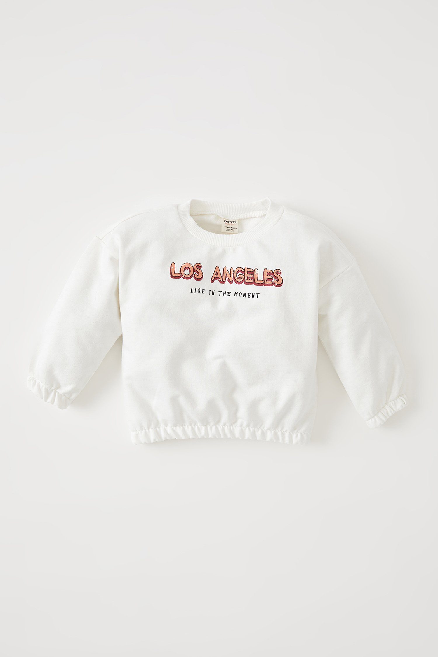 Kinder Sweater DeFacto Sweatshirt BabyGirl Sweatshirt REGULAR FIT