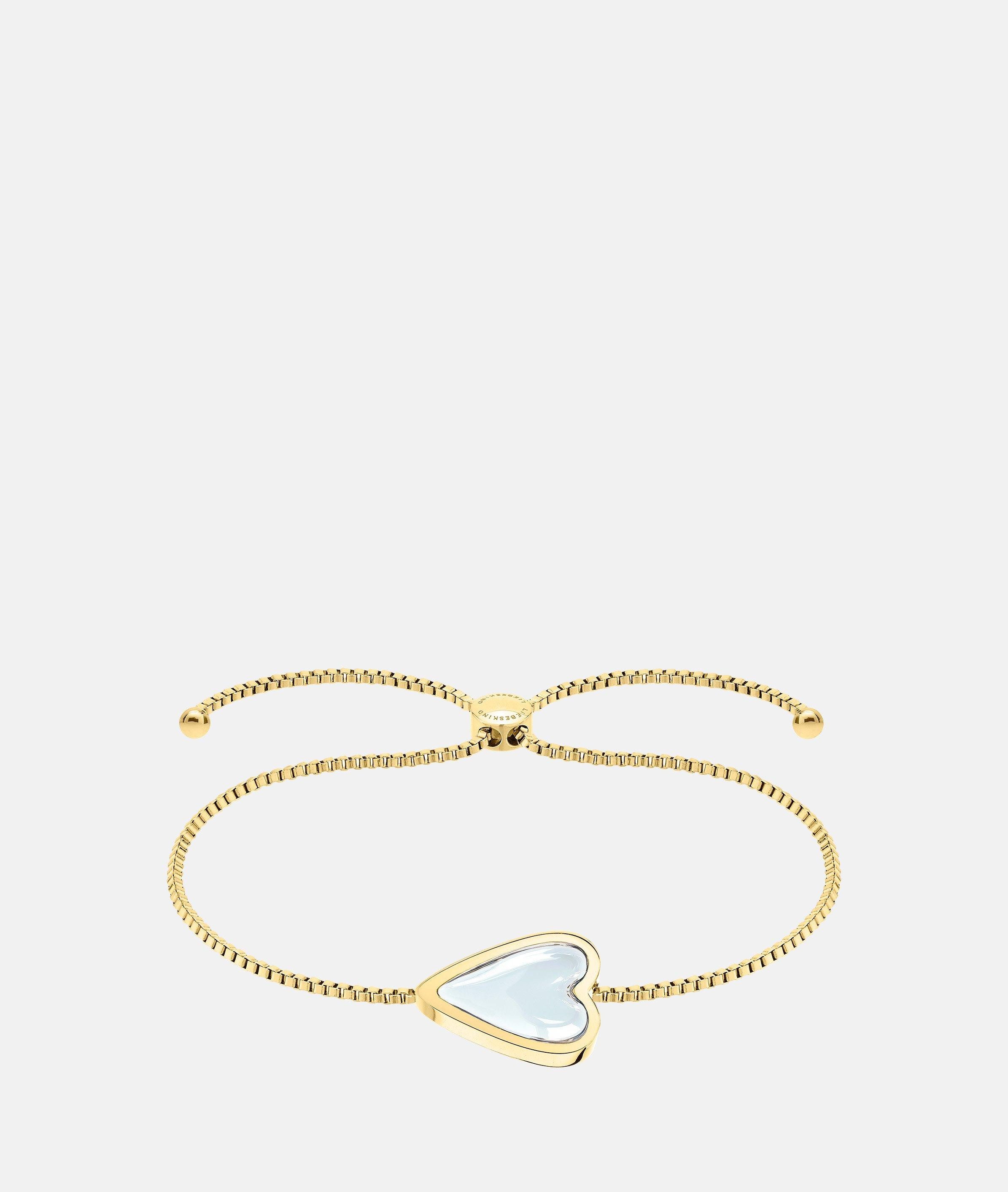 Liebeskind Berlin Edelstahlarmband Schmuck Geschenk Armkette Glass Heart, m günstig online kaufen