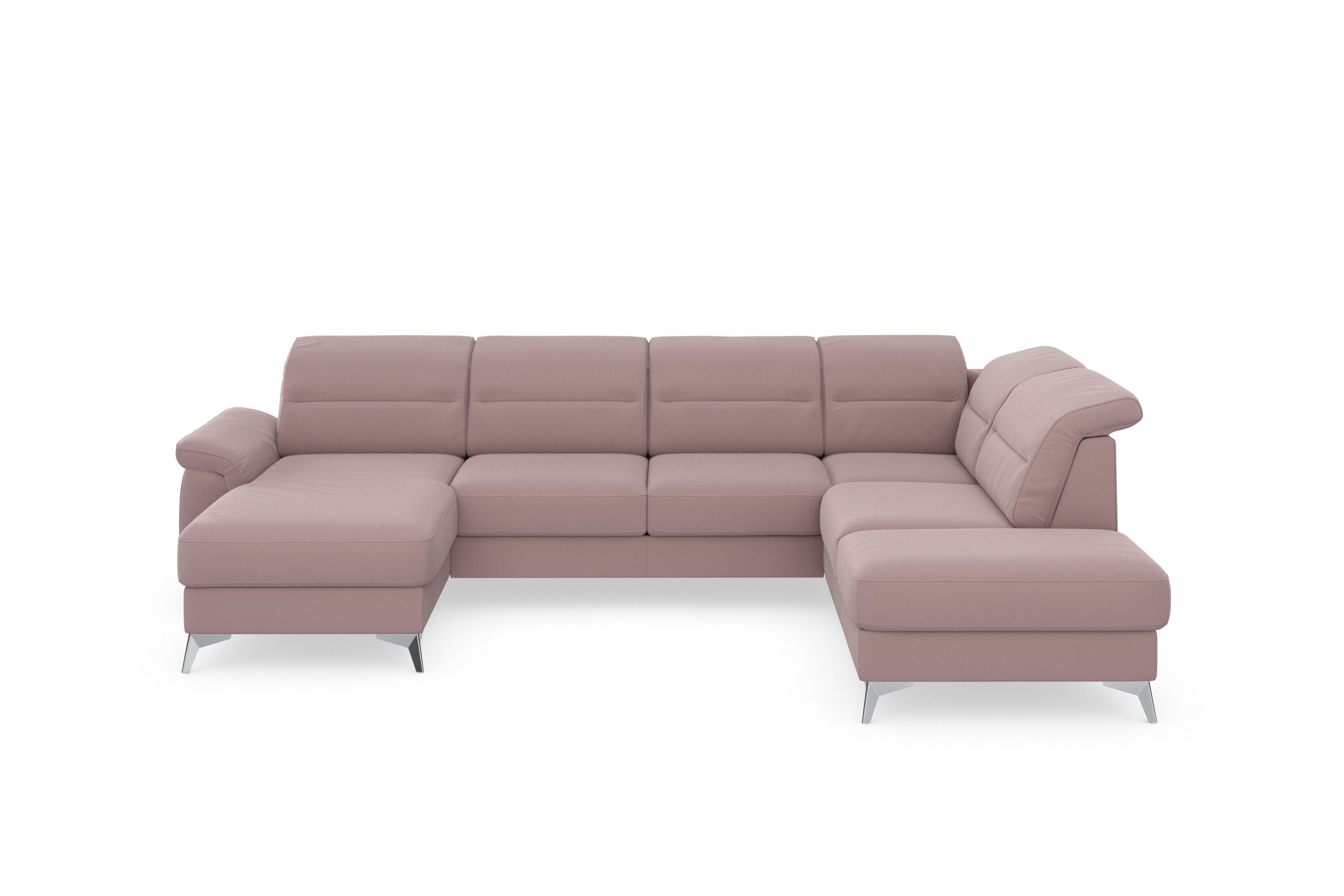 sit&more Wohnlandschaft Sinatra U-Form, optional mit Kopfteilverstellung und Armteilfunktion etc.