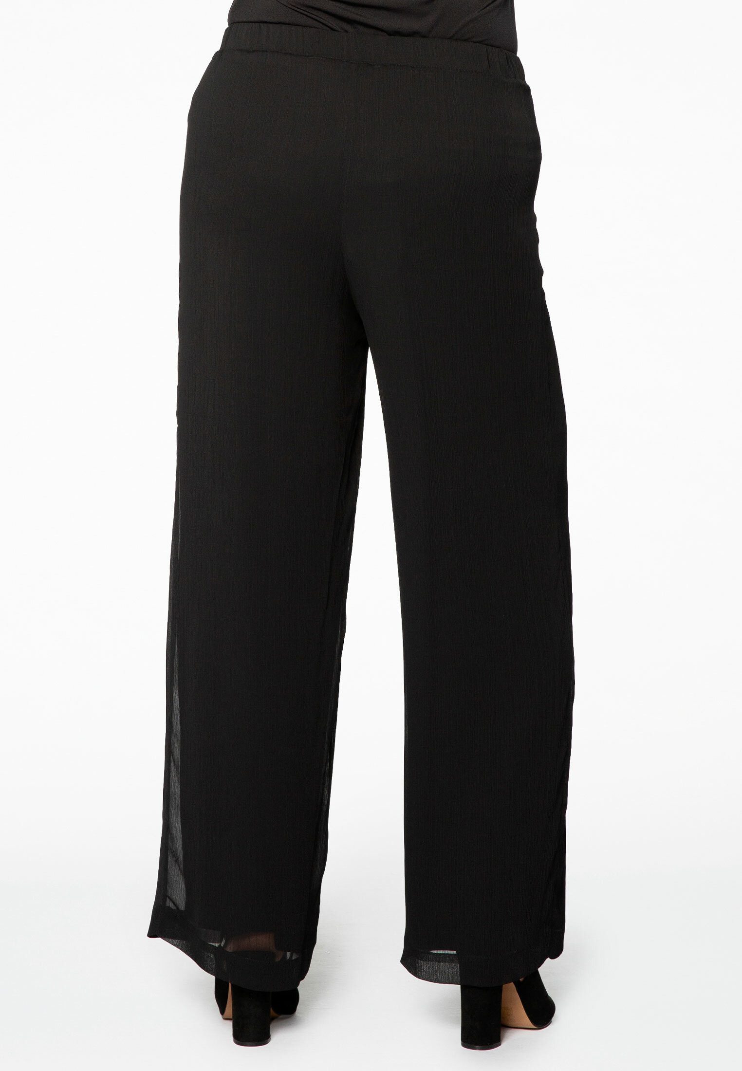 YOEK Bootcuthose Damen Hose Große Größen